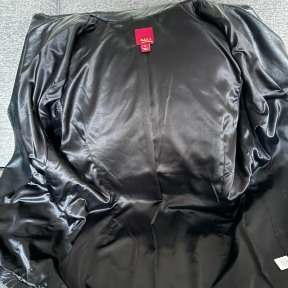 G.I.L.I. Genuine Leather Moto Jacket/Blazer - Size S - Picture 10 of 12